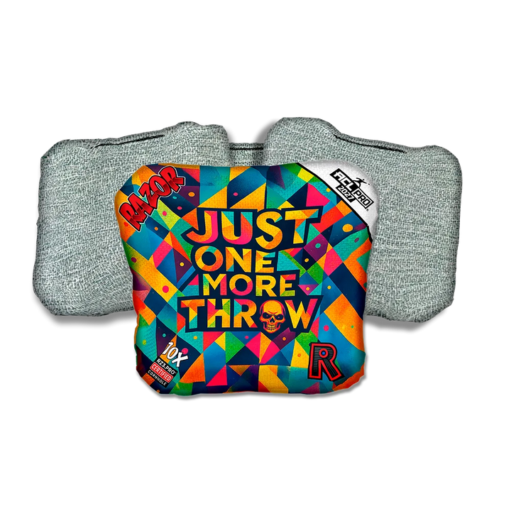 10 X PRO Just One More Light Back Cornhole Bags