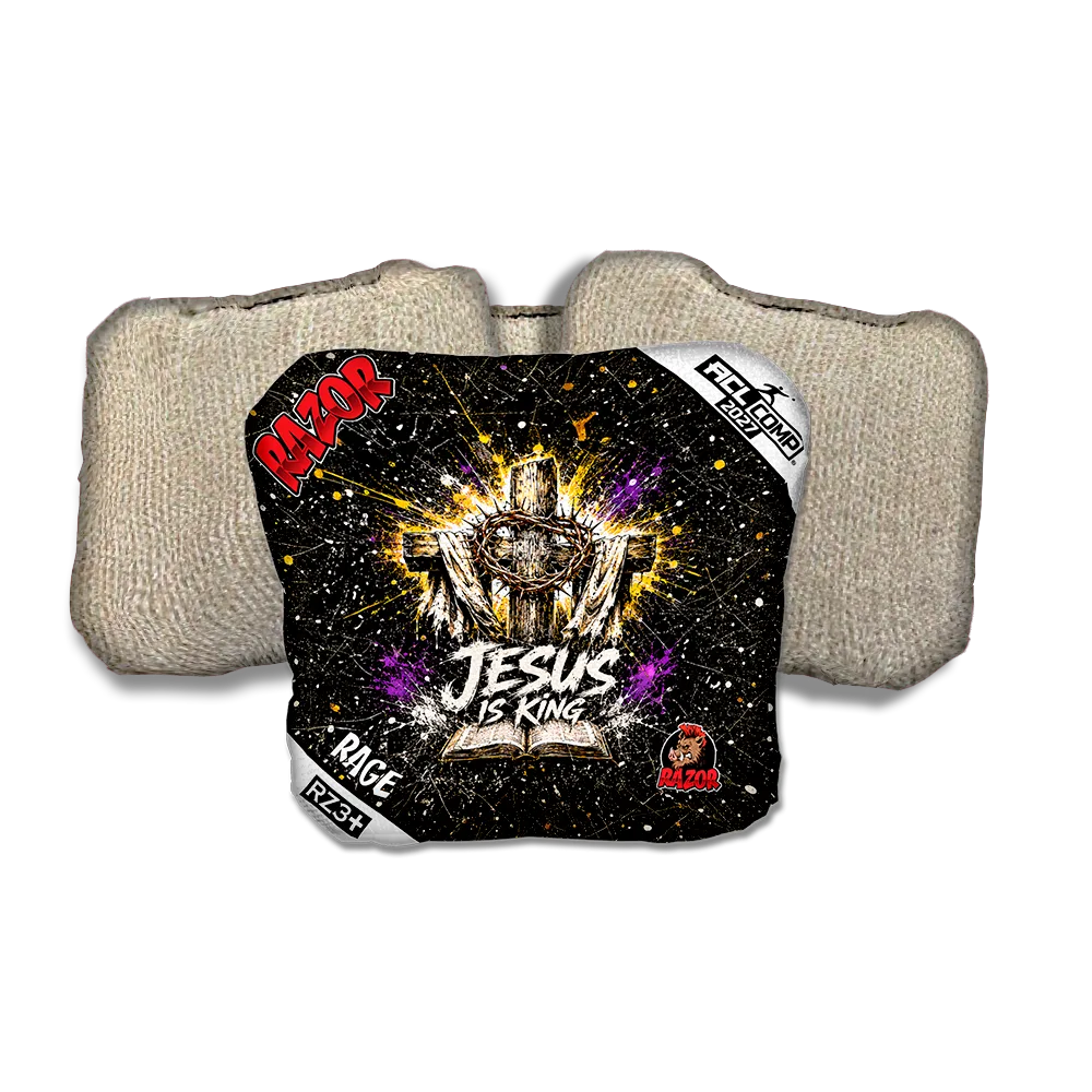 Rage COMP KING Tan Back Cornhole Bags