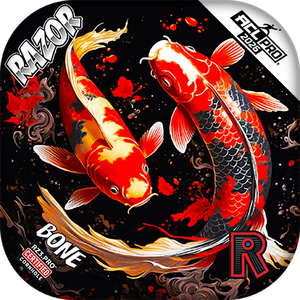 Bone | Koi | ACL PRO Razor Cornhole Bags