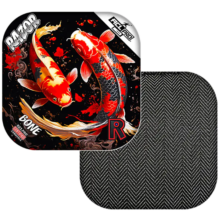 Bone | Koi | ACL PRO Razor Cornhole Bags