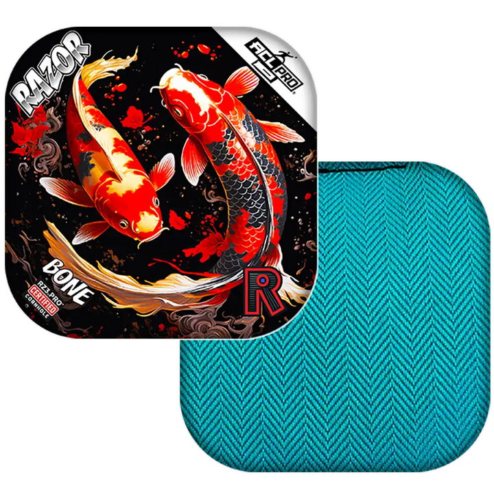 Bone | Koi | ACL PRO Razor Cornhole Bags