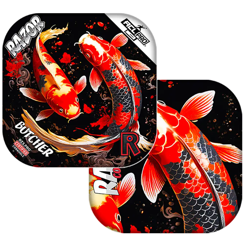 Butcher | Koi | ACL PRO Razor Cornhole Bags