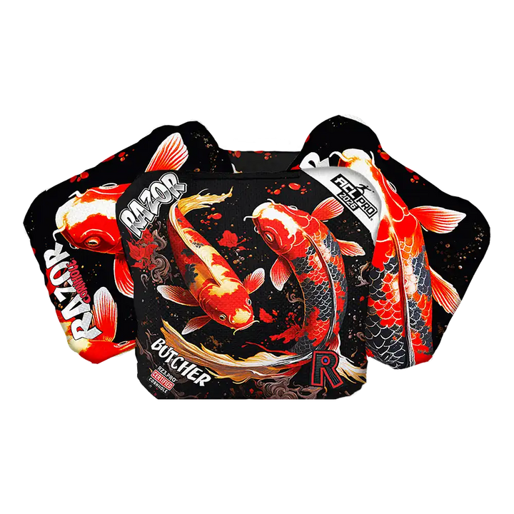 Butcher | Koi | ACL PRO Razor Cornhole Bags