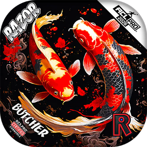 Butcher | Koi | ACL PRO Razor Cornhole Bags