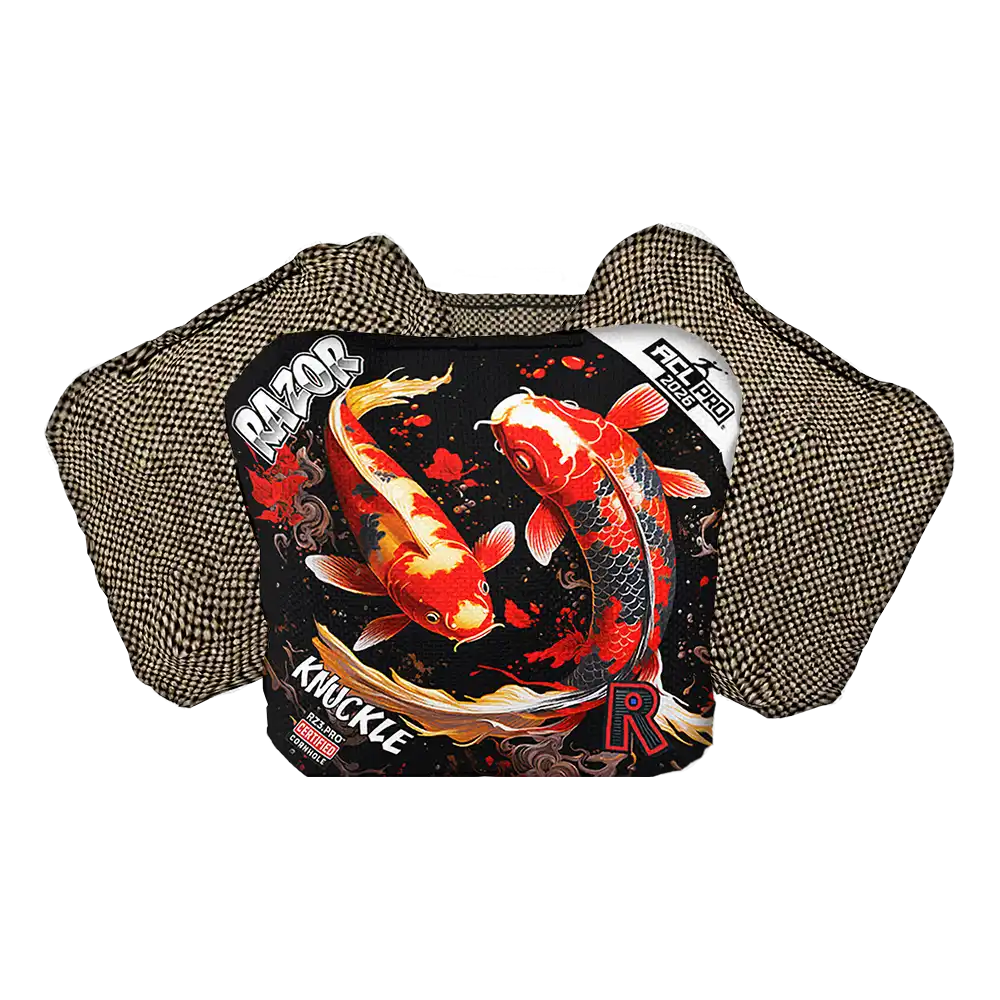 Knuckle | Koi | ACL PRO Razor Cornhole Bags