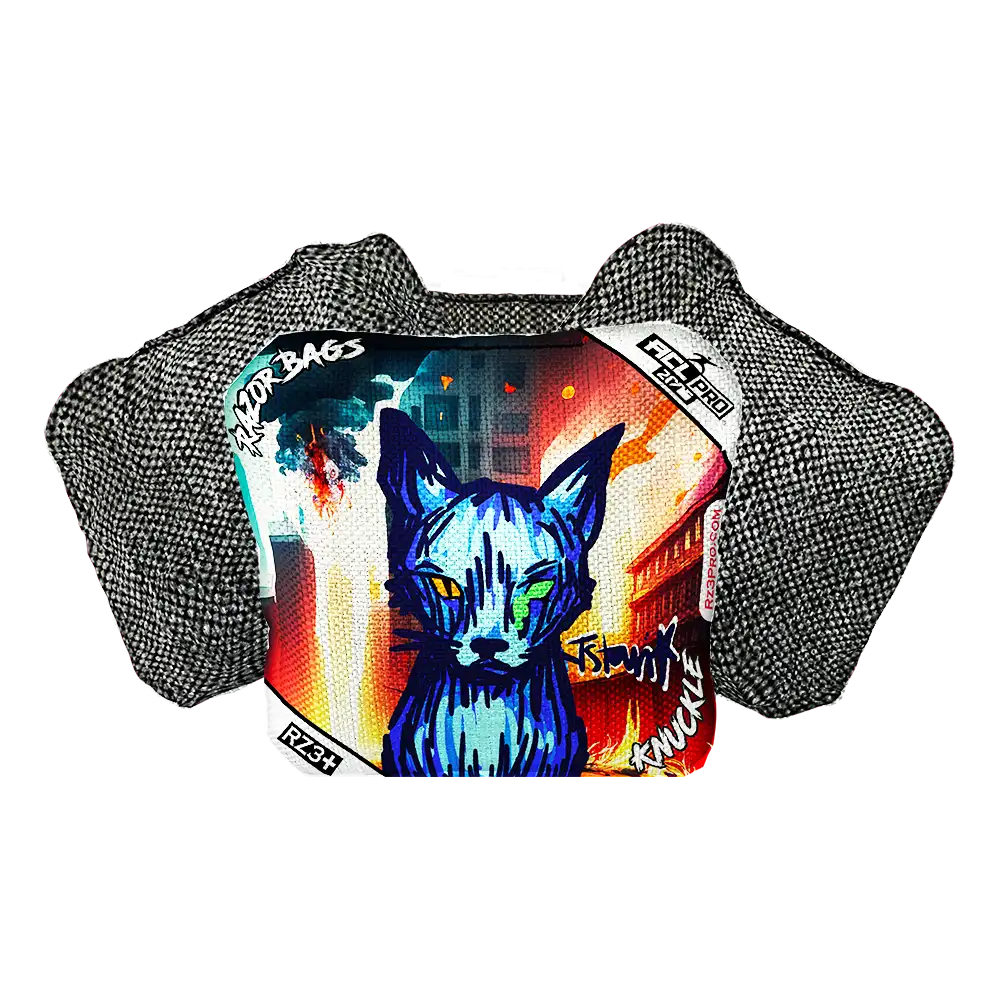 Knuckle | KAOS KITTY | ACL PRO Razor Cornhole Bags