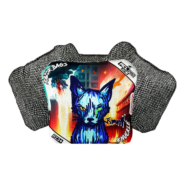 Knuckle | KAOS KITTY | ACL PRO Razor Cornhole Bags