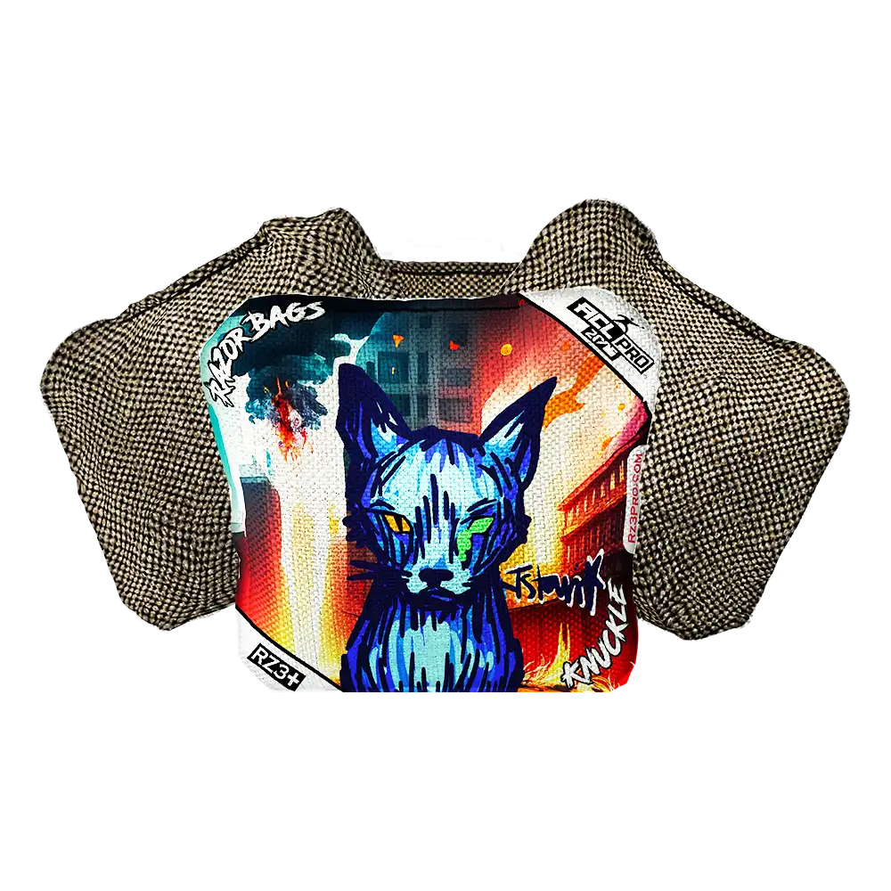 Knuckle | KAOS KITTY | ACL PRO Razor Cornhole Bags