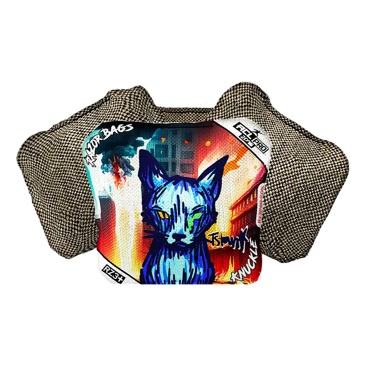 Knuckle | KAOS KITTY | ACL PRO Razor Cornhole Bags