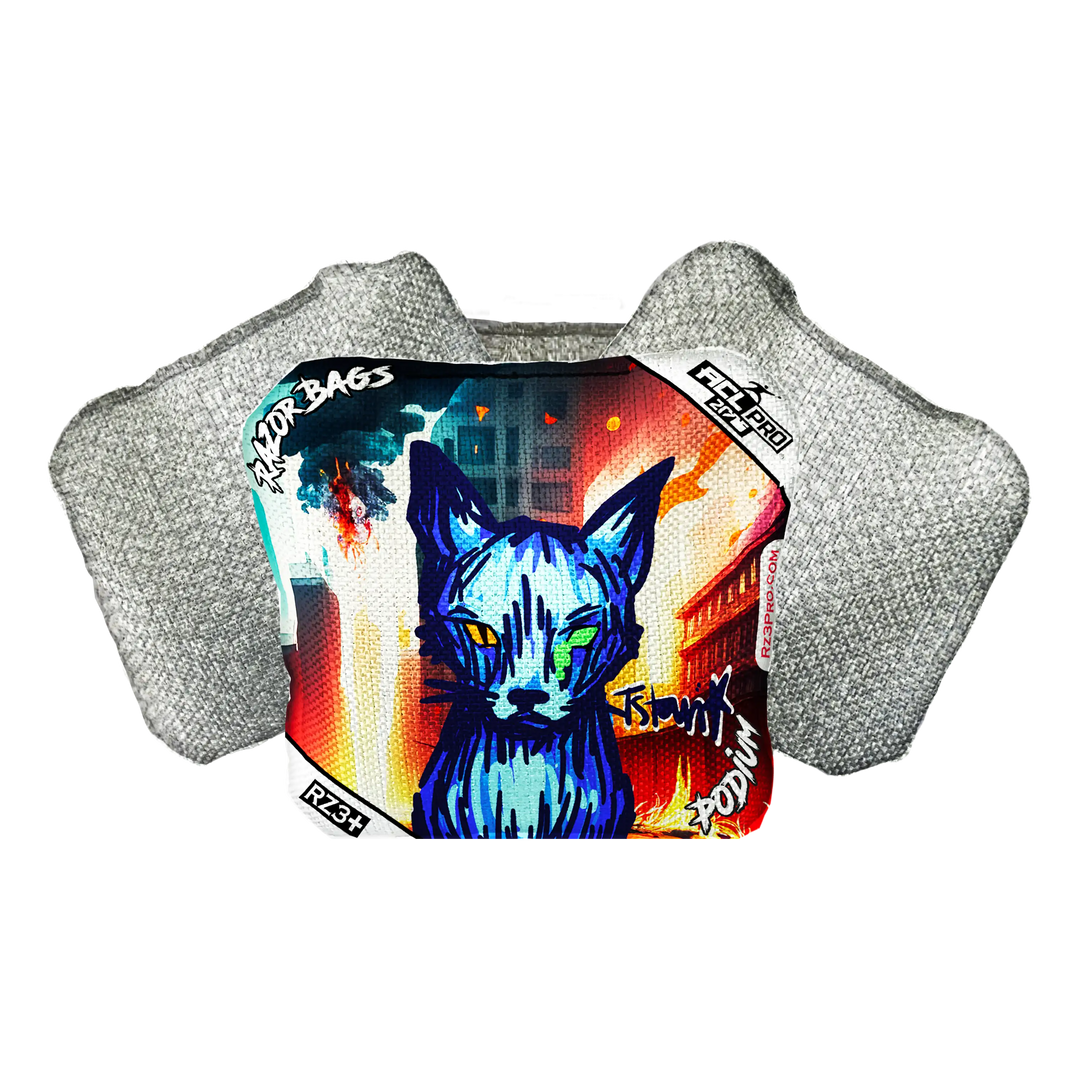 Podium | KAOS KITTY | ACL PRO Razor Cornhole Bags