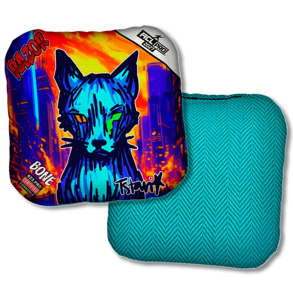 Bone PRO KAOS KITTY Teal Back Product View
