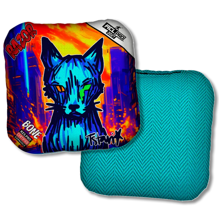 Bone PRO KAOS KITTY Teal Back Product View