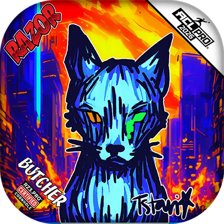 Butcher | KAOS KITTY | ACL PRO Razor Cornhole Bags