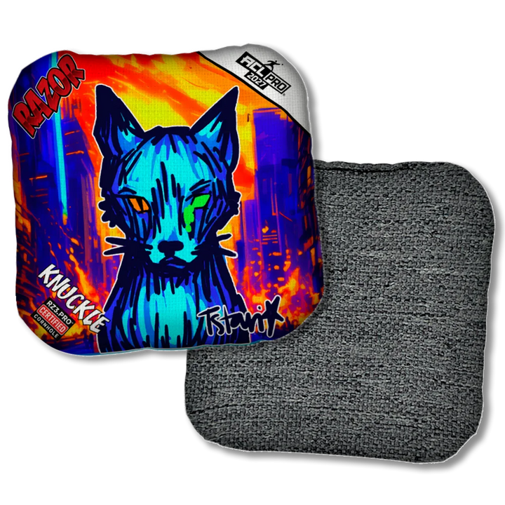 Knuckle PRO KAOS KITTY Black Back Product View