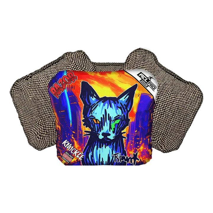 Knuckle | KAOS KITTY | ACL PRO Razor Cornhole Bags