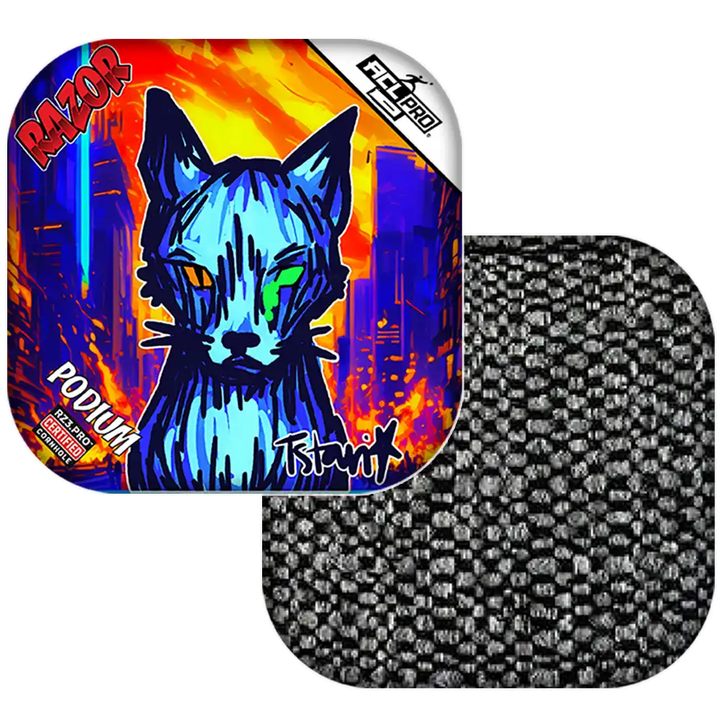Podium | KAOS KITTY | ACL PRO Razor Cornhole Bags