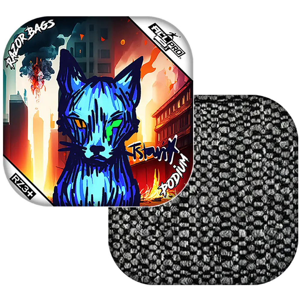 Podium | KAOS KITTY | ACL PRO Razor Cornhole Bags