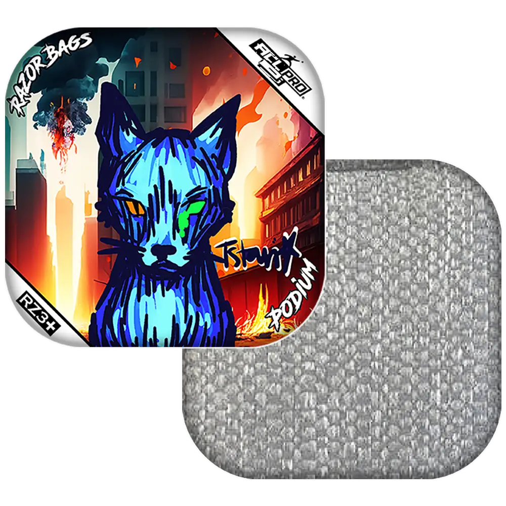Podium | KAOS KITTY | ACL PRO Razor Cornhole Bags