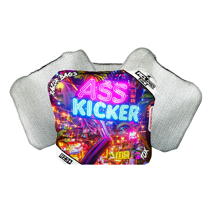 10X | Ass Kicker Neon | ACL PRO Razor Cornhole Bags