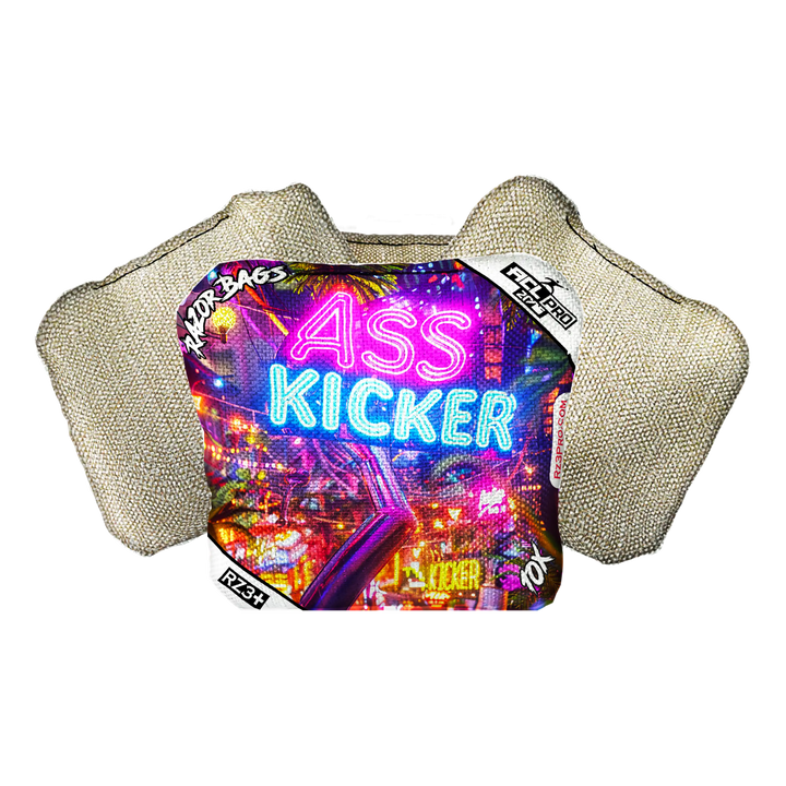 10X | Ass Kicker Neon | ACL PRO Razor Cornhole Bags