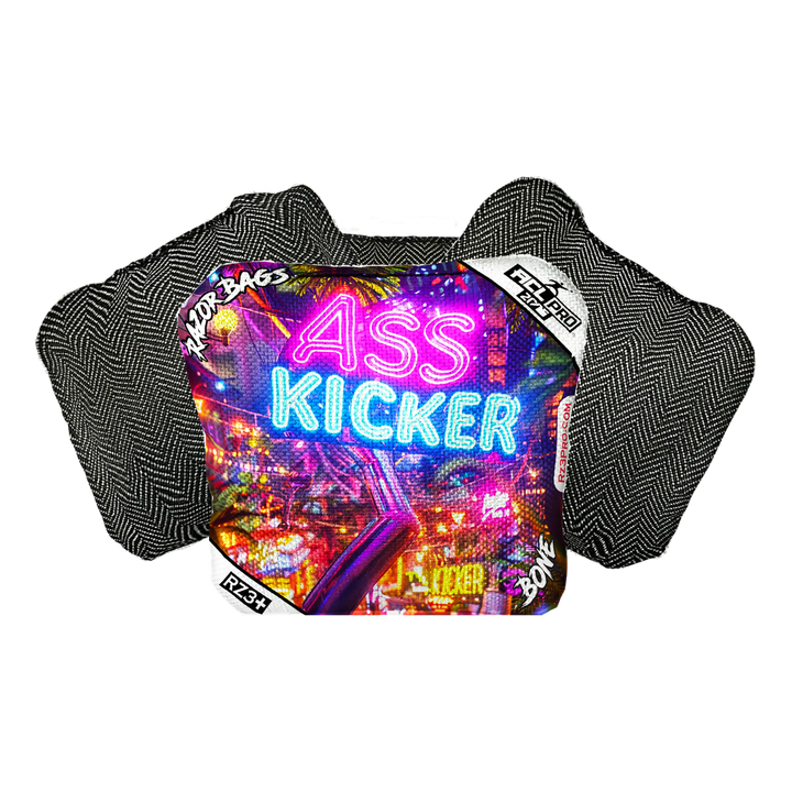 Bone | Ass Kicker Neon | ACL PRO Razor Cornhole Bags