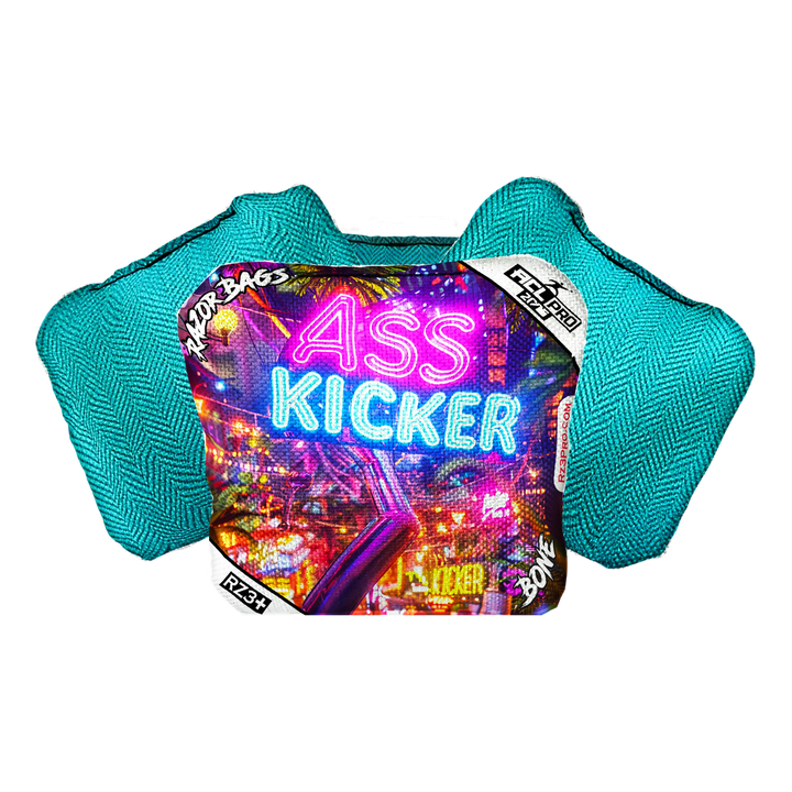 Bone | Ass Kicker Neon | ACL PRO Razor Cornhole Bags