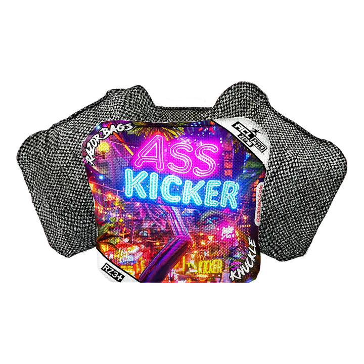 Knuckle | Ass Kicker Neon | ACL PRO Razor Cornhole Bags