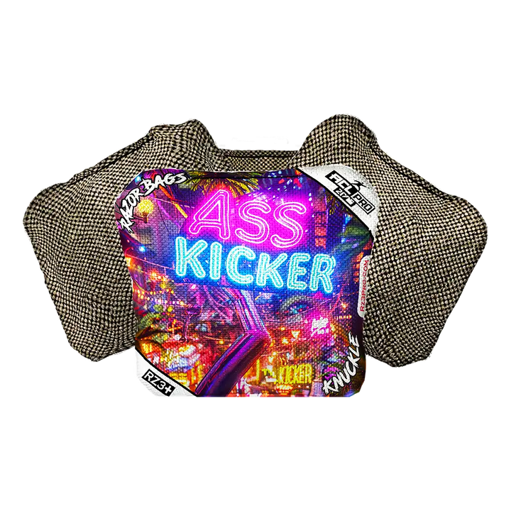 Knuckle | Ass Kicker Neon | ACL PRO Razor Cornhole Bags