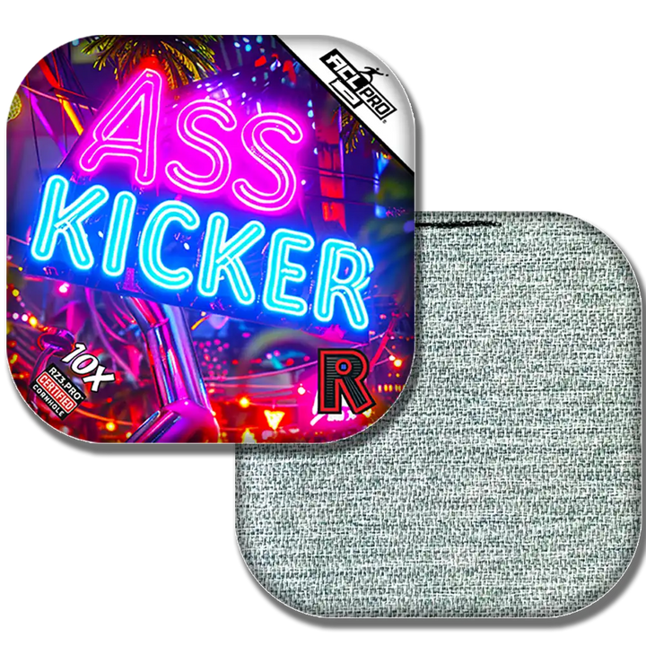 10X | Ass Kicker Neon | ACL PRO Razor Cornhole Bags
