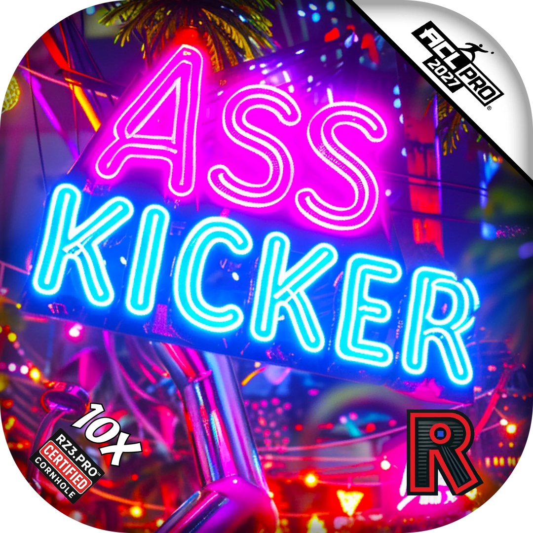 10 X PRO Ass Kicker Neon Cornhole Bags