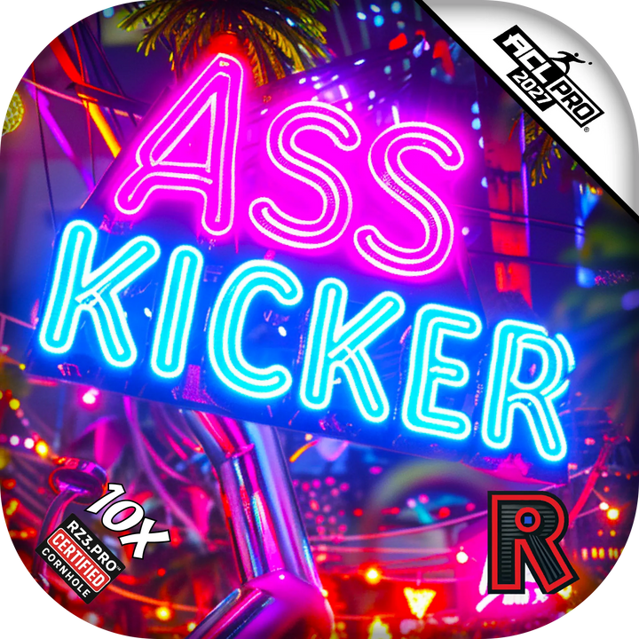 10 X PRO Ass Kicker Neon Cornhole Bags