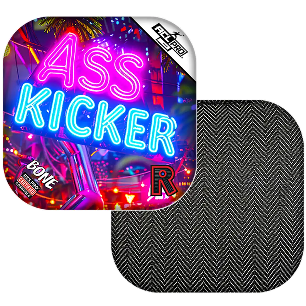 Bone | Ass Kicker Neon | ACL PRO Razor Cornhole Bags