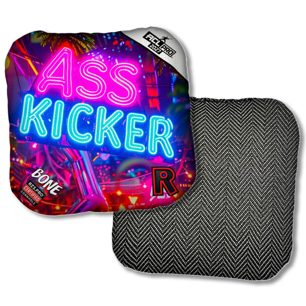 Bone PRO Ass Kicker Neon Black Back Product View