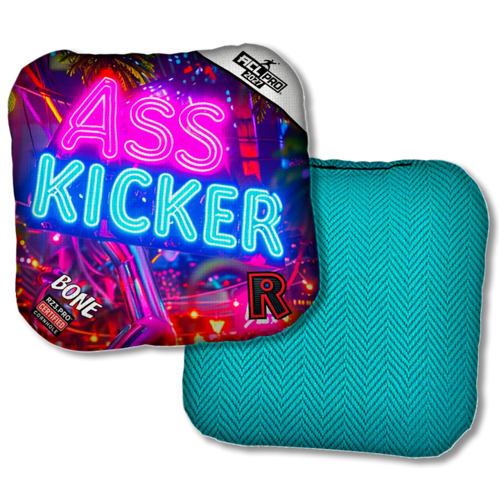Bone PRO Ass Kicker Neon Teal Back Product View