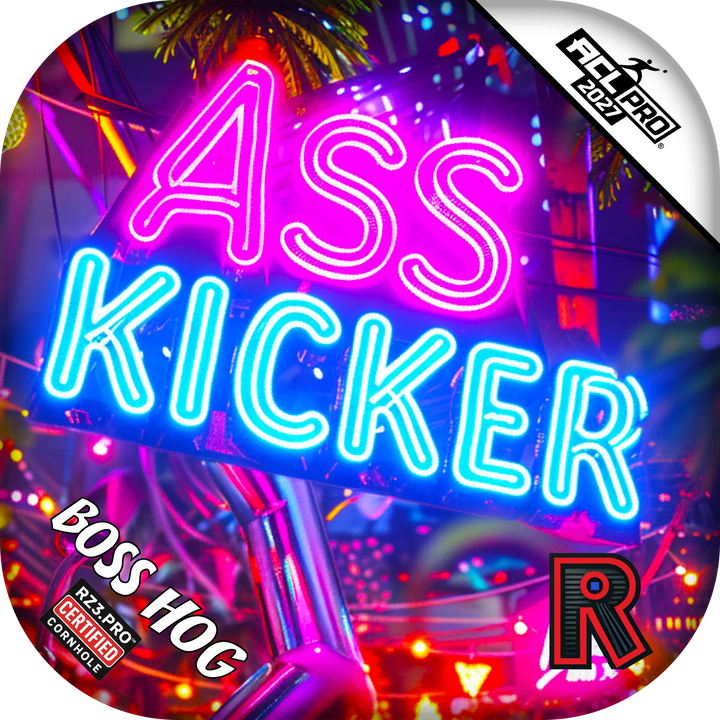 Boss Hog PRO Ass Kicker Neon Cornhole Bags