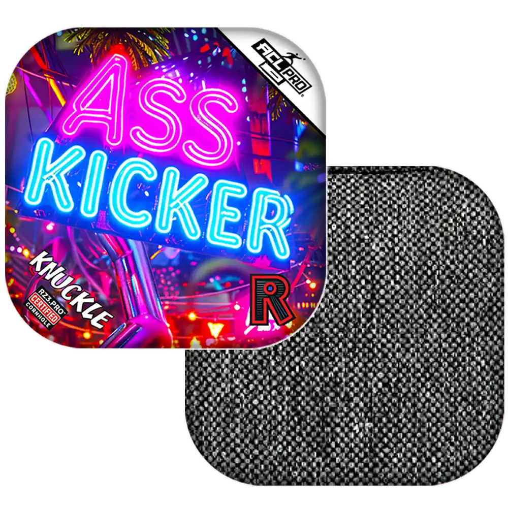 Knuckle | Ass Kicker Neon | ACL PRO Razor Cornhole Bags