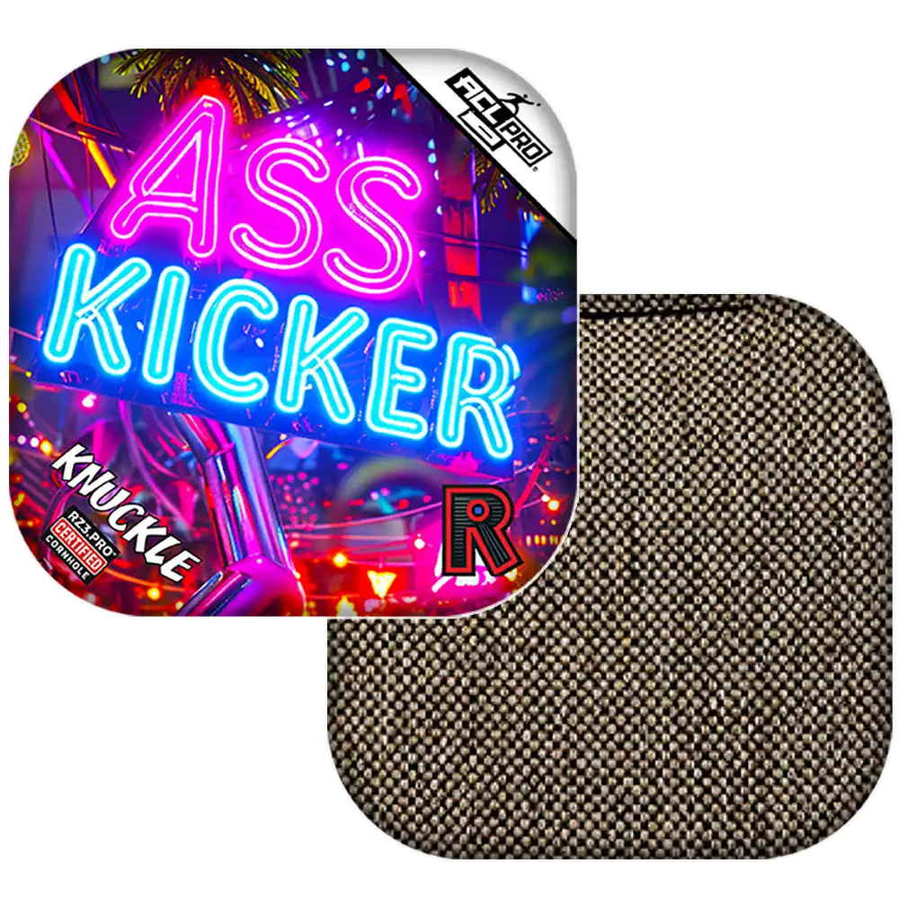 Knuckle | Ass Kicker Neon | ACL PRO Razor Cornhole Bags