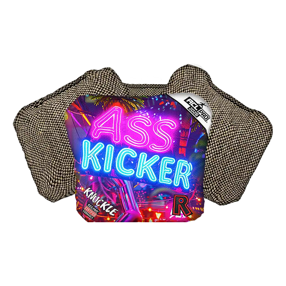 Knuckle | Ass Kicker Neon | ACL PRO Razor Cornhole Bags