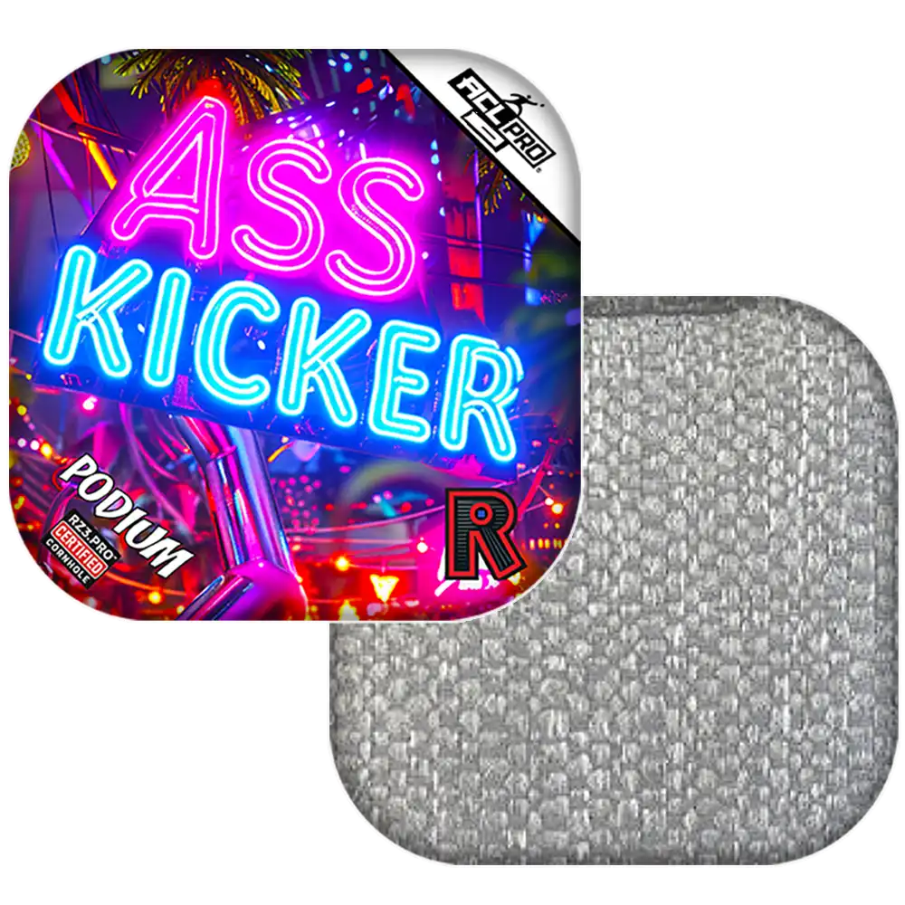 Podium | Ass Kicker Neon | ACL PRO Razor Cornhole Bags