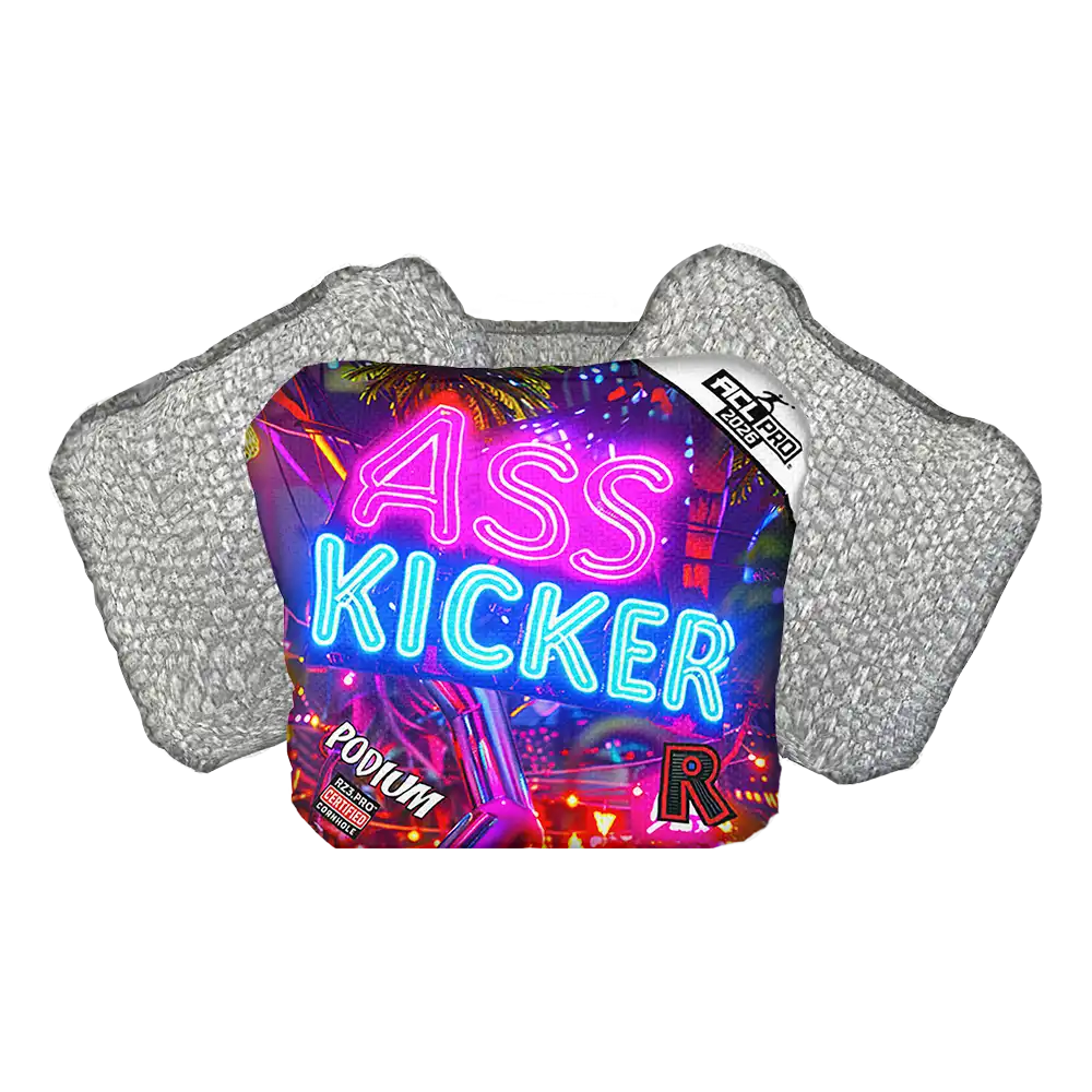 Podium | Ass Kicker Neon | ACL PRO Razor Cornhole Bags