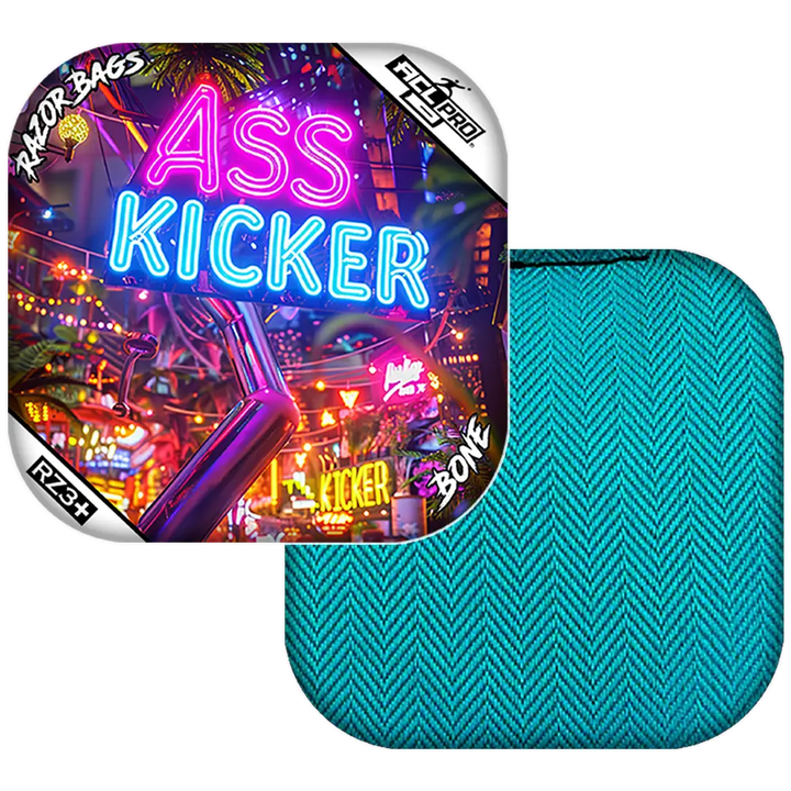 Bone | Ass Kicker Neon | ACL PRO Razor Cornhole Bags