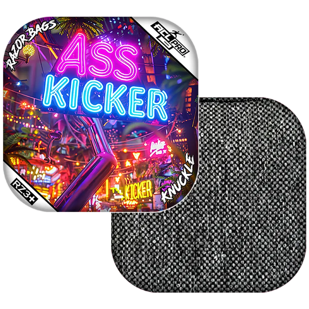 Knuckle | Ass Kicker Neon | ACL PRO Razor Cornhole Bags