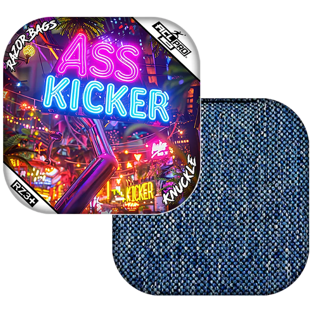 Knuckle | Ass Kicker Neon | ACL PRO Razor Cornhole Bags