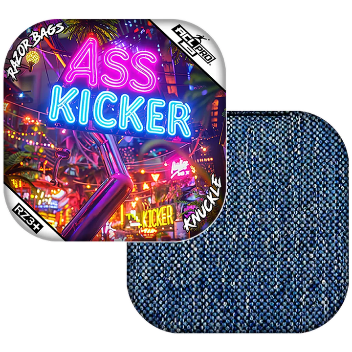 Knuckle | Ass Kicker Neon | ACL PRO Razor Cornhole Bags