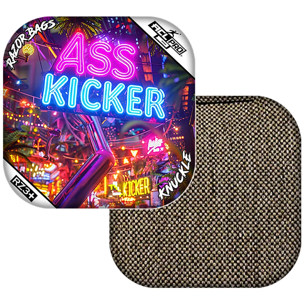 Knuckle | Ass Kicker Neon | ACL PRO Razor Cornhole Bags