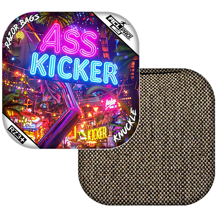 Knuckle | Ass Kicker Neon | ACL PRO Razor Cornhole Bags