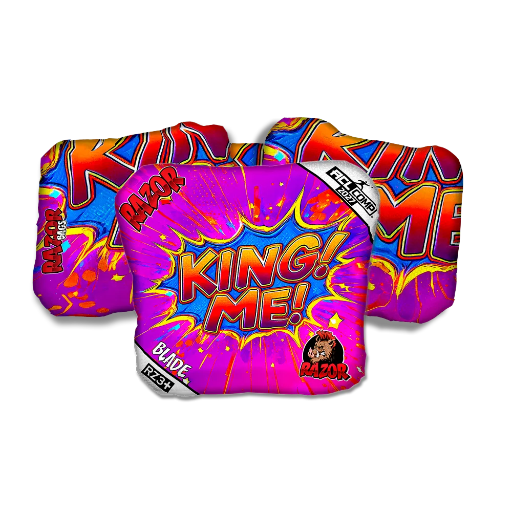 Blade COMP King Me Cornhole Bags