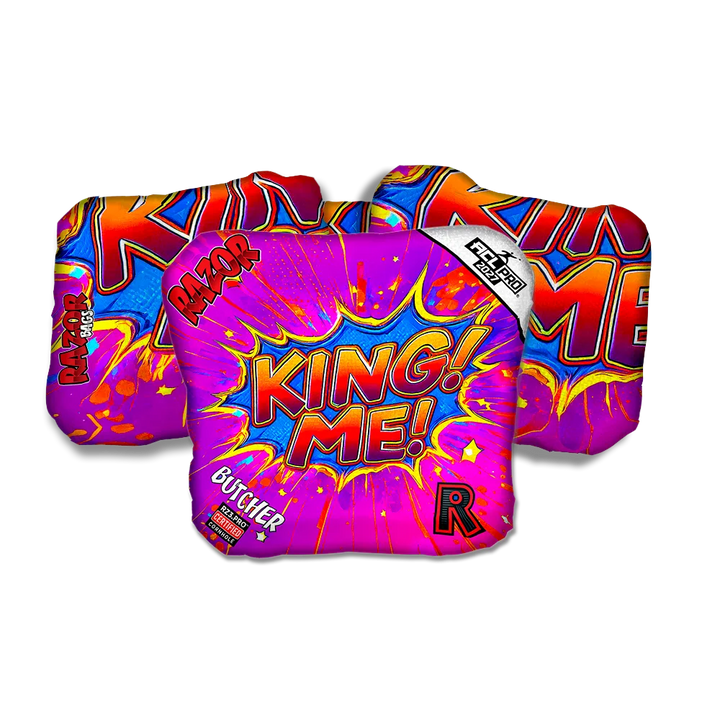 Butcher PRO King Me Cornhole Bags