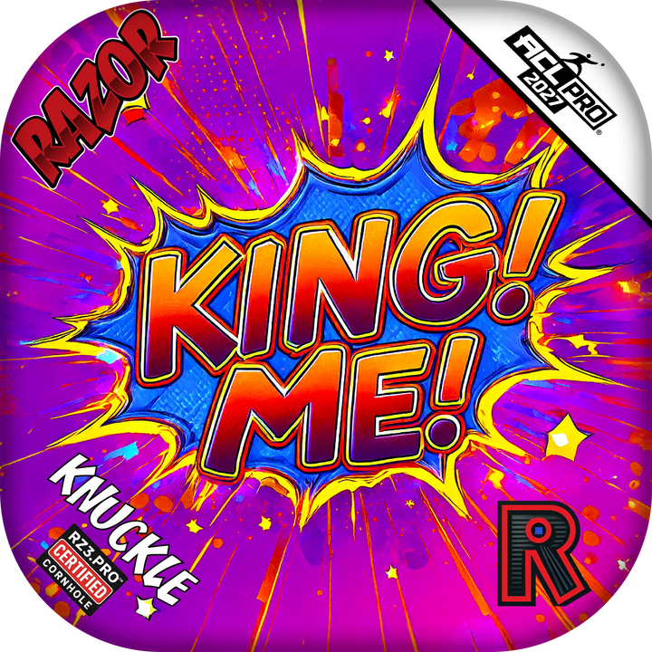 Knuckle PRO King Me Cornhole Bags