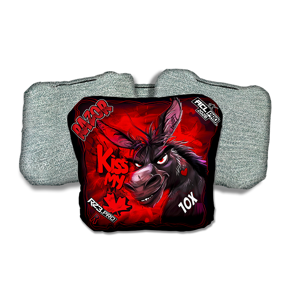 Kiss My (Canadian) | Razor Cornhole ACL Bags